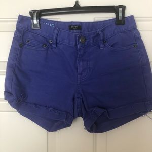 2/$25 J CREW  Jean Shorts